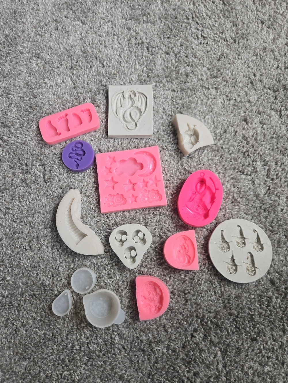 Silicone Craft Mold Set / Resin Mold Set